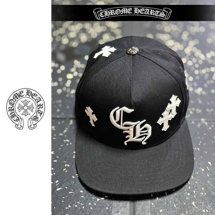 CHROME HEARTS 크롬하츠 패치 베이스볼 캡