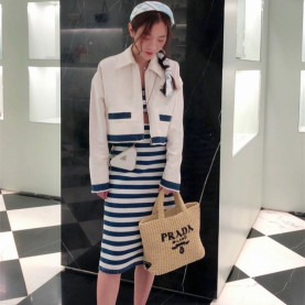 PRADA 프라다 라피아 토트백 1BG422 2COLOR