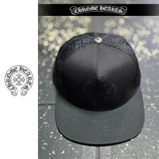 CHROME HEARTS 크롬하츠 홀스슈 매쉬 트러커캡