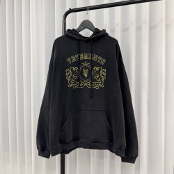 VETEMENTS 베트멍 블랙 로얄 후디