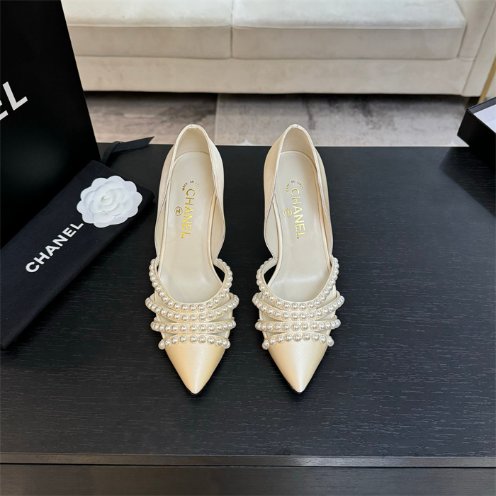 CHANEL 샤넬 여성용 힐 (굽높이8.5CM) C84456 2COLOR