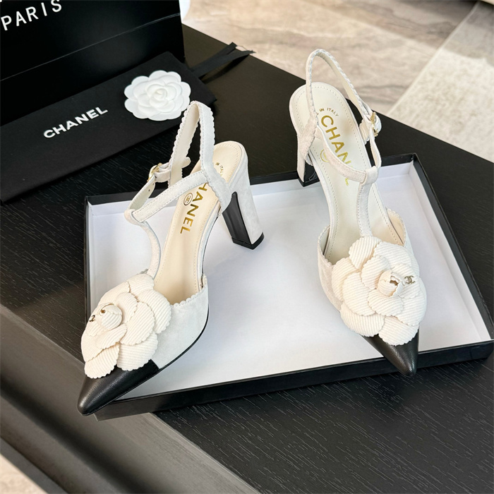 CHANEL 샤넬 여성용 샌들 (굽높이8CM) C98437 2COLOR