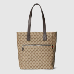 GUCCI 구찌 GG 캔버스 미디엄 토트백 834796