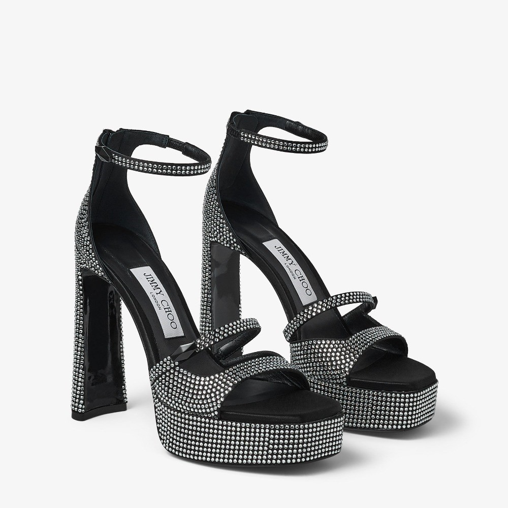 JIMMY CHOO 지미추 여성용 구두 Claressa Platform 125 굽높이 12.5cm