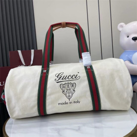 GUCCI 구찌 프린트 캔버스 라지 더플백 816866 2COLOR