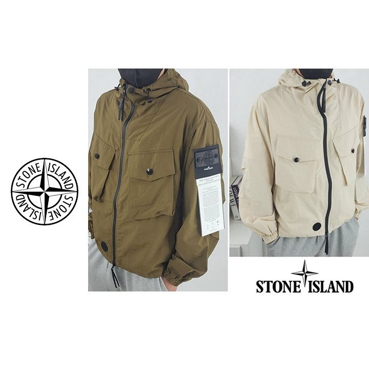 STONE ISLAND 스톤아일랜드 와펜 포켓 멤브라나