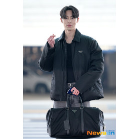 [배우 이재욱] PRADA 프라다 리나일론 사피아노 보스턴백 2VC014