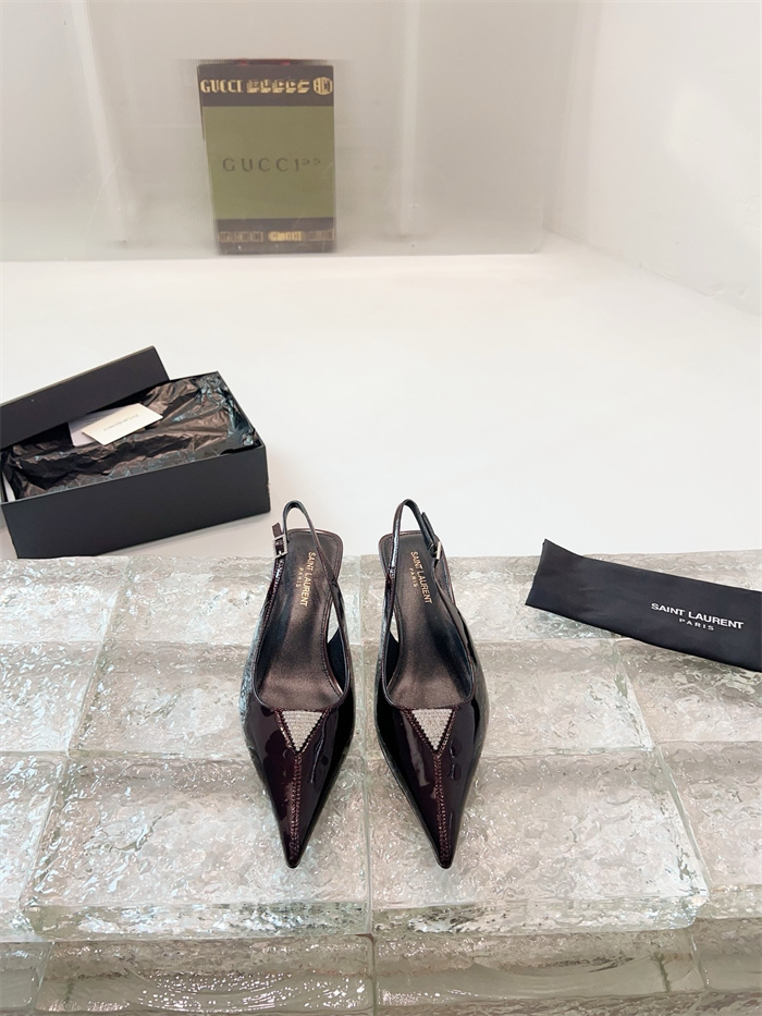 SAINT LAURENT 생로랑 여성용 샌들 (굽높이4.5CM) Y78897-2