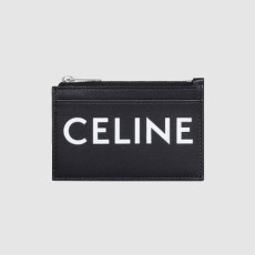 CELINE 셀린느 스무스 지퍼 카드 홀더 10F993