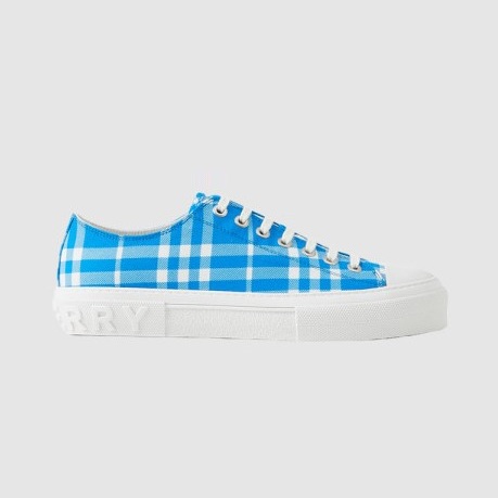 BURBERRY 버버리 남여공용 체크 코튼 스니커즈 80669671