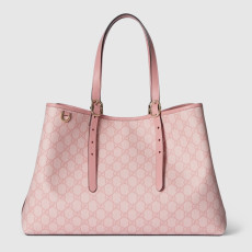 GUCCI 구찌 GG 엠블럼 라지 토트백 815213 2COLOR