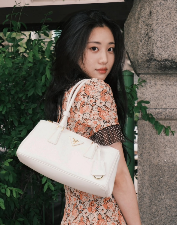 [배우 홍화연] PRADA 프라다 사피아노 호보백 1BA457 2COLOR