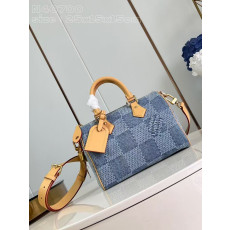 LOUIS VUITTON 루이비통 스피디 반둘리에 25 데님