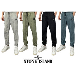 STONE ISLAND 스톤아일랜드 스몰컴퍼스와팬 나일론 워셔 메탈 롱팬츠