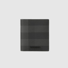 BURBERRY 버버리 체크 폴딩 카드 케이스 80741081