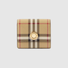 BURBERRY 버버리 스몰 체크 반지갑 80704171