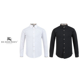BURBERRY 버버리 체크 포인트 셔츠