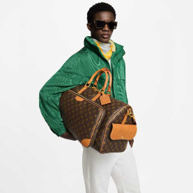 LOUIS VUITTON 루이비통 키폴 카고 50 보스턴백 M14735