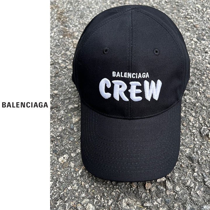 BALENCIAGA 발렌시아가 크루 레터링 볼캡