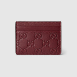 GUCCI 구찌 GG 엠블럼 카드 케이스 847204