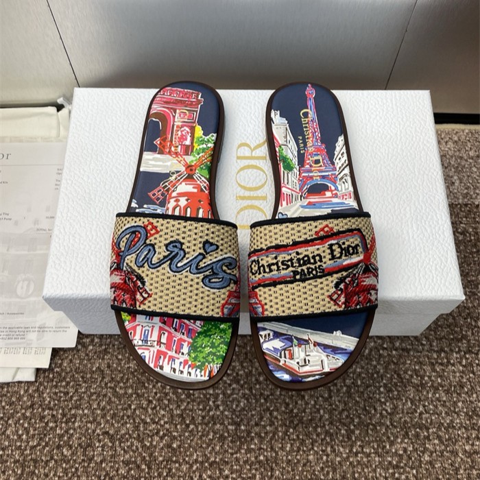 DIOR 디올 여성용 슬리퍼 D53669 2COLOR