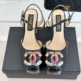 CHANEL 샤넬 여성용 샌들 (굽높이11CM) C95556 2COLOR
