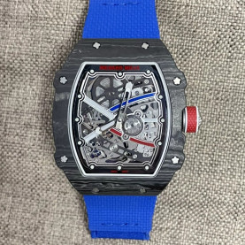 RICHARD MILLE 리차드밀 세바스티앵 오지에 에디션 블랙 카본 V5버전 RM67-02