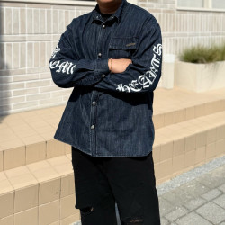 CHROME HEARTS 크롬하츠 데님 셔츠