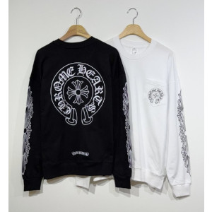 CHROME HEARTS 크롬하츠 포켓 SLP 루즈핏 맨투맨