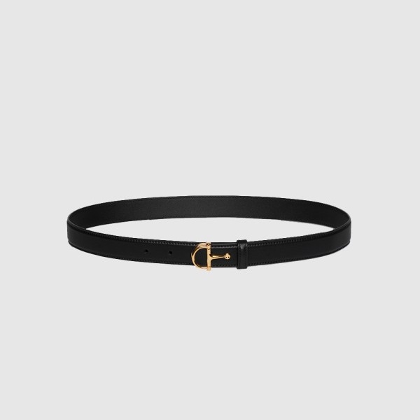 GUCCI 구찌 하프 호스빗 버클 벨트 ‎836993 2COLOR (금장/은장)