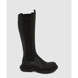 ALEXANDER MCQUEEN 알렉산더맥퀸 슬릭 니하이 부츠 707682