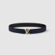 LOUIS VUITTON 루이비통 LV 헤리티지 리버서블 벨트 M8563T (금장/흑장)