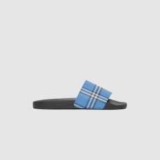 BURBERRY 버버리 체크 슬라이드 803989