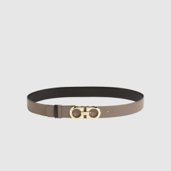 FERRAGAMO 페레가모 가길이 조절이 가능한 리버서블 간치니 벨트 67A254
