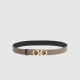 FERRAGAMO 페레가모 가길이 조절이 가능한 리버서블 간치니 벨트 67A254