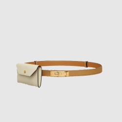 HERMES 에르메스 Kelly Pocket 벨트 (금장/은장)