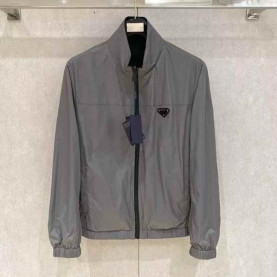 PRADA 프라다 리버시블 블루종