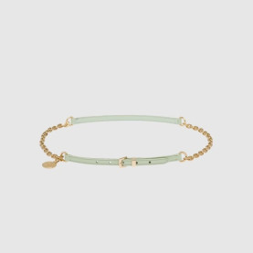 MIUMIU 미우미우 가죽 체인 벨트 5CC550