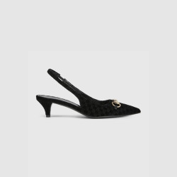 GUCCI 구찌 홀스빗 슬링백 펌프스 835978