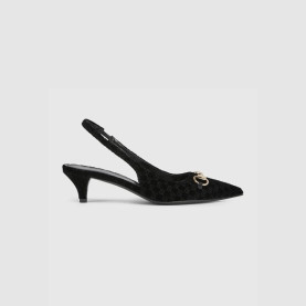 GUCCI 구찌 홀스빗 슬링백 펌프스 835978
