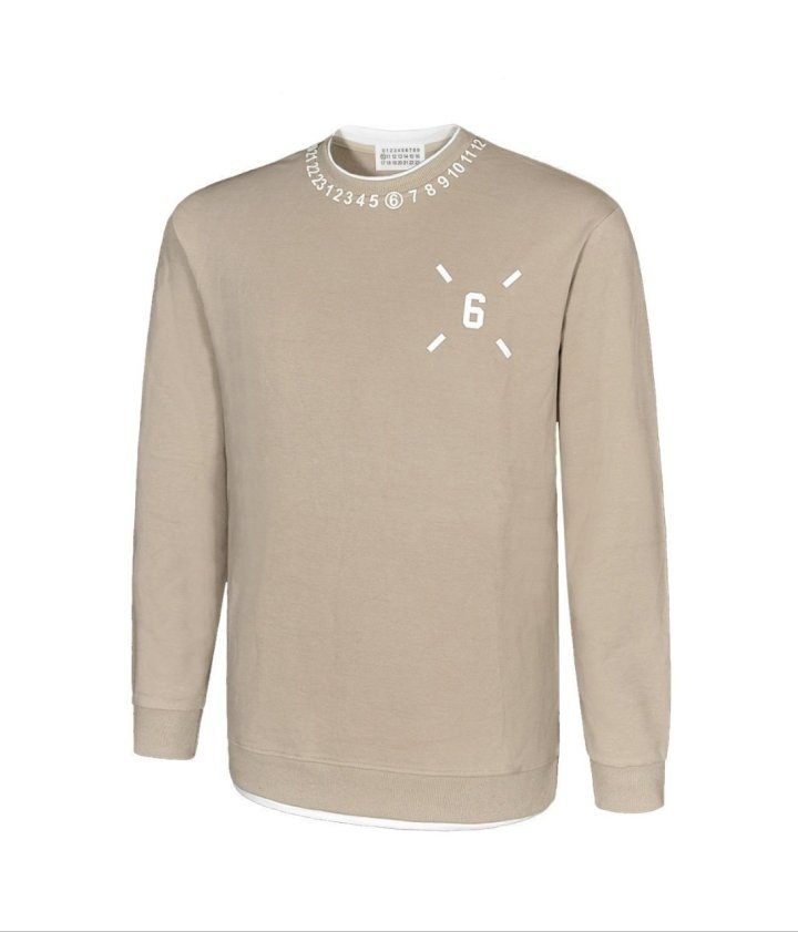 MAISON MARGIELA 메종마르지엘라 목라인 맨투맨 2COLOR