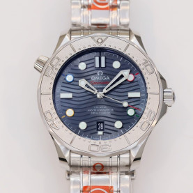 OMEGA 오메가 씨마스터 300M 다이버 블루 다이얼 42mm 522.30.42.20.03.001