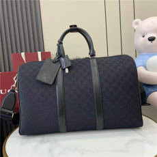 GUCCI 구찌 GG 캔버스 미디엄 더플백 834457