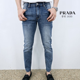PRADA 프라다 슬림 일자 청바지