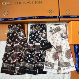 LOUIS VUITTON 루이비통 스티커 실크 방도