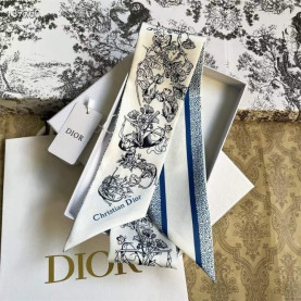 DIOR 디올 수채화 실크 방도 5COLOR