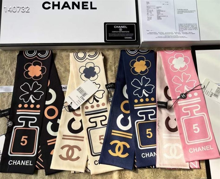 CHANEL 샤넬 넘버5 실크 방도