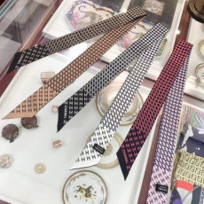 CHANEL 샤넬 투톤 실크 방도