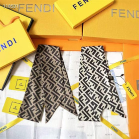 FENDI 펜디 FF 로고 실크 방도