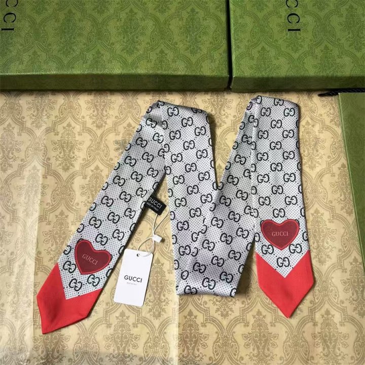 GUCCI 구찌 GG 쁘띠 실크 방도 2COLOR